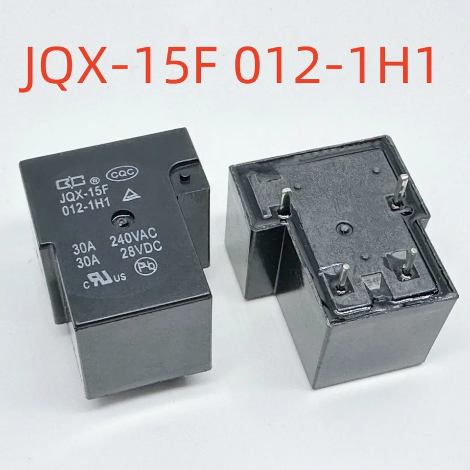 Nový JQX-15F (T90) 12V/24V/48V; JQX-15F-DC12V-1HS/012-1H6/012-1H1; (T90A4-30A/40A) relé 4pins