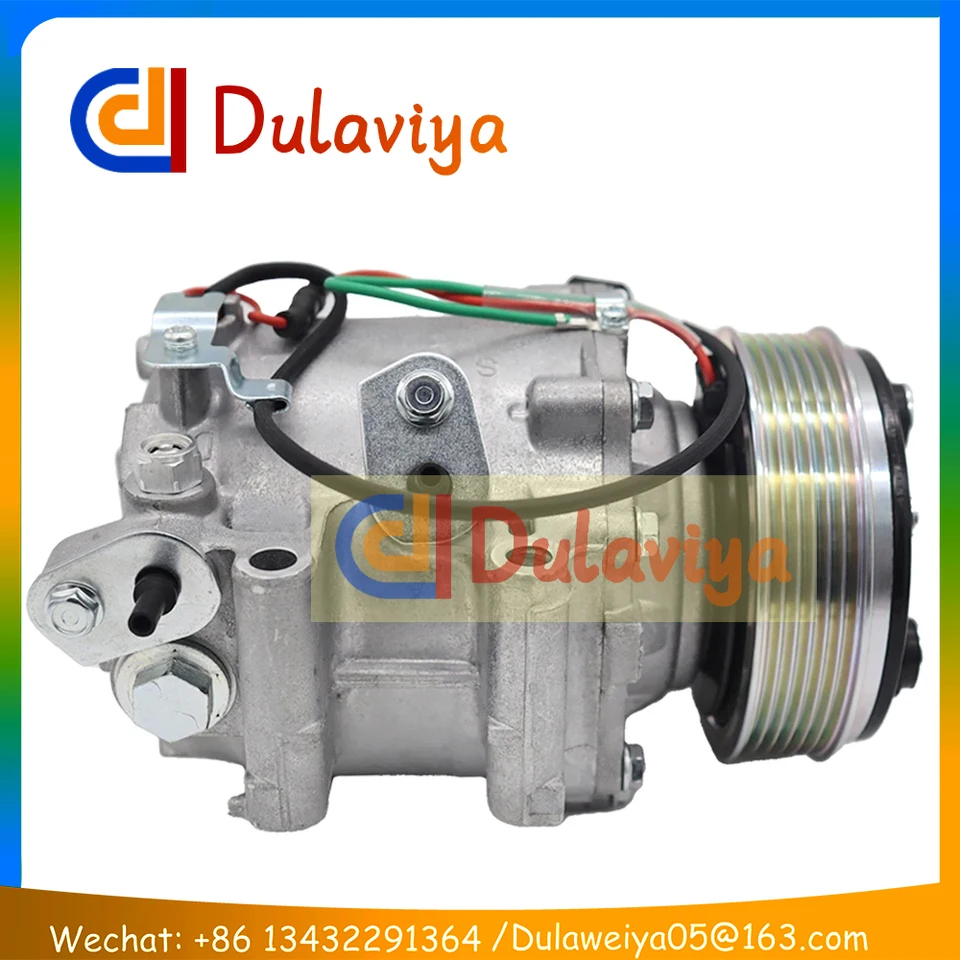 Nový klimatizácia AC kompresor TRSE09 6K pre Honda Civic 38810R1AA01 TRSE093770A