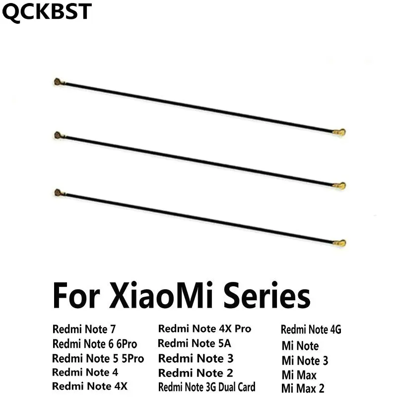 Nový koaxiálny konektor WiFi signál antény Flex kábel pre Xiaomi Redmi Note 7 6 5 5a 4 4x 3 2 Pro 4g 3g mi max Mix Poznámka 3