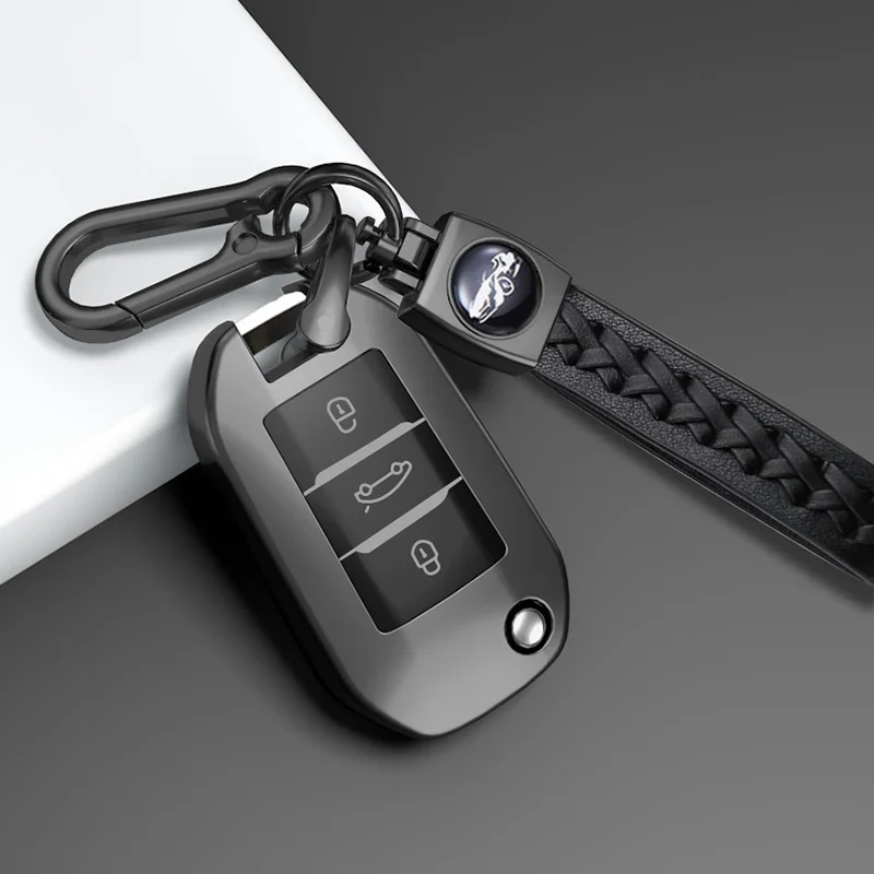 Nový kryt kľúča TPU Flip Key Case pre Peugeot 208 308 408 508 2008 3008 4008 5008 pre Citroen C3 C4 Cactus C6 C8 príslušenstvo