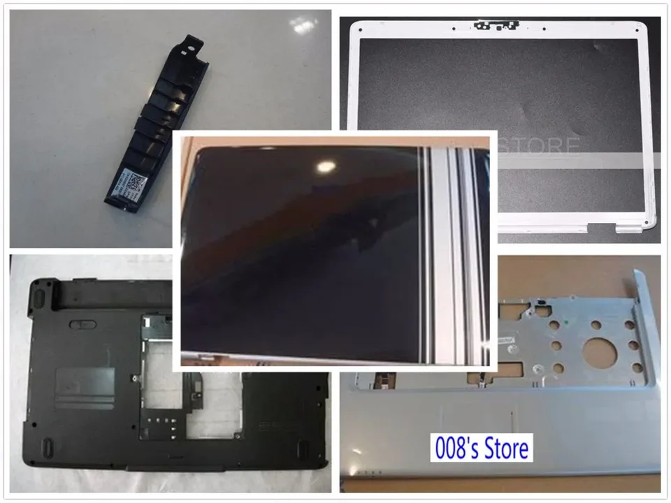 Nový kryt pre Dell Inspiron 1525 1526 LCD horný zadný/predný rám/Palmrest horný/spodný HDD puzdro VCL04 P51 XT984 0xt984