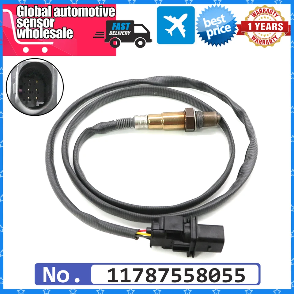 Nový Lambda O2 Senzor kyslíka senzoru vzduchu pre vzduch pre BMW 1 3 5 6 7 Series X1 X3 X5 Z4 Magna 128i 328i 528i XDrive 11787558055