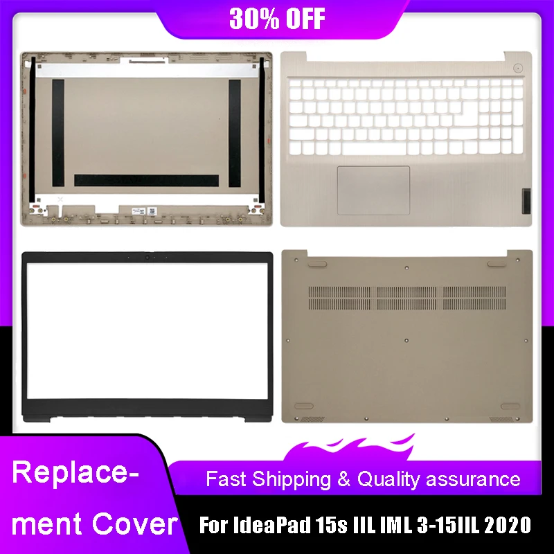 Nový laptop LCD zadný kryt pre Lenovo IdeaPad 15S IIL IML 3-15iil 2020 predný ráme