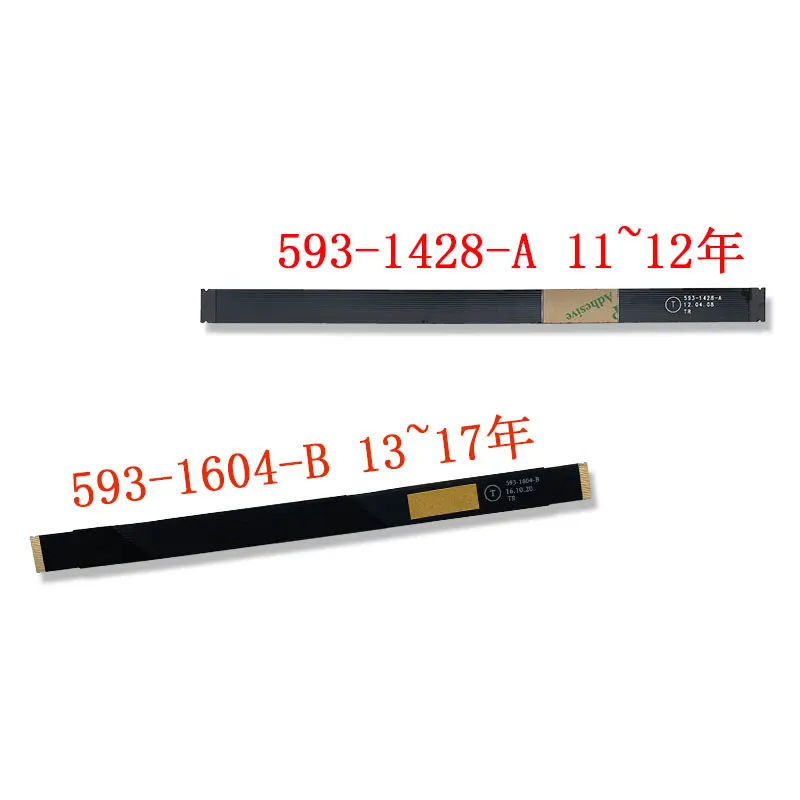 Nový laptop Touchpad Trackpad Flex kábel pre MacBook Air A1369 A1466 A1502 A1465 A1398 A1534 Trackpad Cable 593-1428-A 593-1604-B