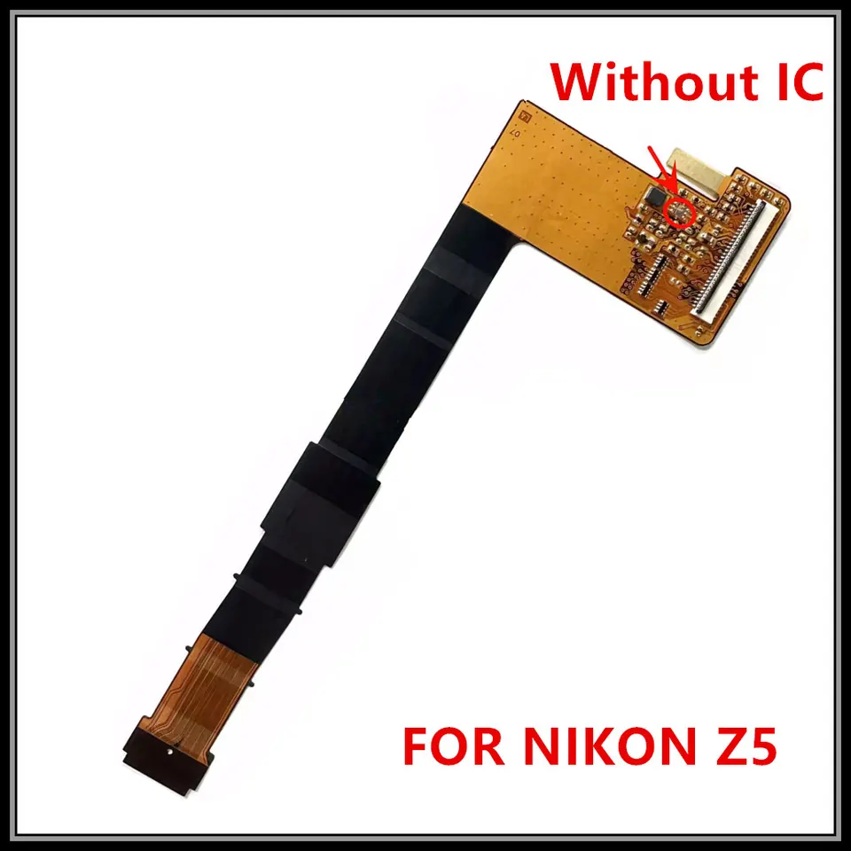 Nový LCD kábel pre Nikon Z5 Z-5 Z 5 LCD Kábel Flip obrazovky Displej Závesný záves Flex FPC Opravy fotoaparátu Výmena náhradného dielu