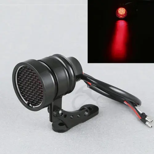 Nový LED integrovaný motocykel zadného svetla pre kaviareň Cafe Racer Chopper Bobber Dyna Fat Bob Universal