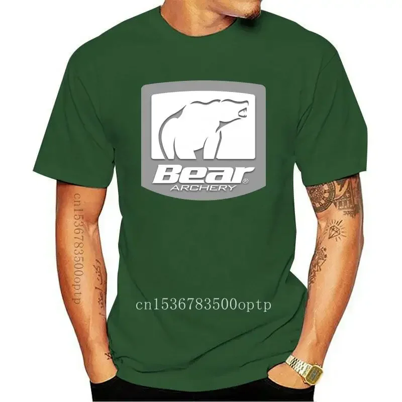 Nový medvedí lukostreľba zložená luk na dlhé dlhé kuše poľovné jeleň biele tričko S-5XL