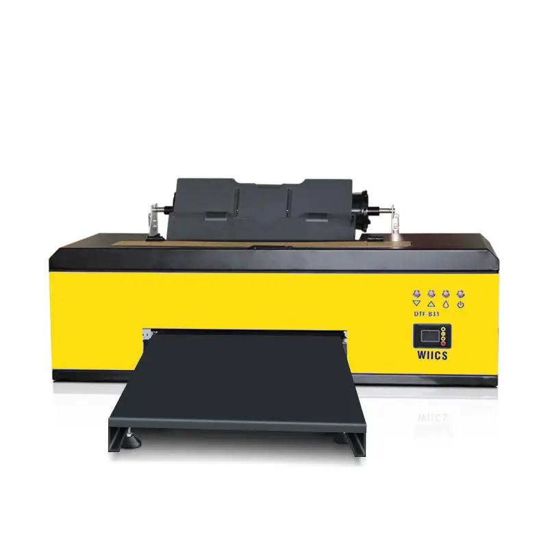 Nový modifikovaný 30 cm A3 R1390 DTF Printing Tlač stroja prenos tepla PET Film DTF Printrans Printrans pre Epson L1800