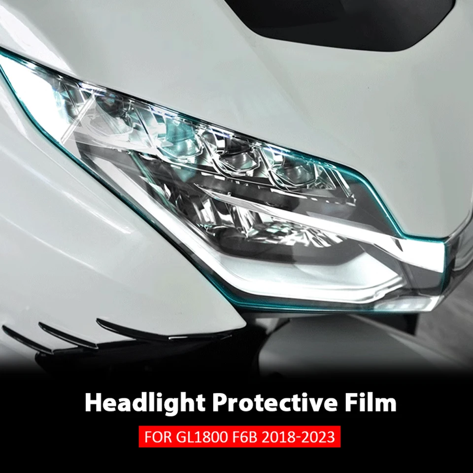 Nový motocykel Accessiores Ochrana svetlometov TPU Ochranný film pre Honda Gold Wing GL1800 GL 1800 F6B 2018-2023