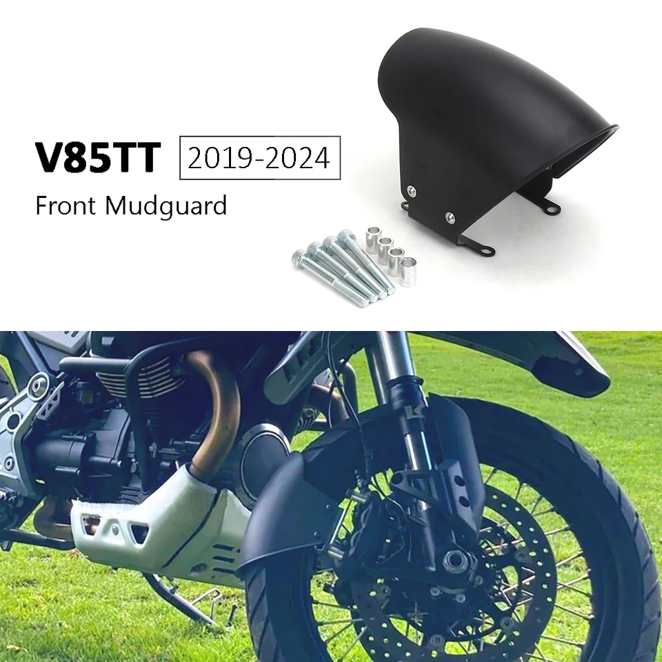 Nový motocykel Mudguard predný blatník pre Moto Guzzi V85TT 2019-2024