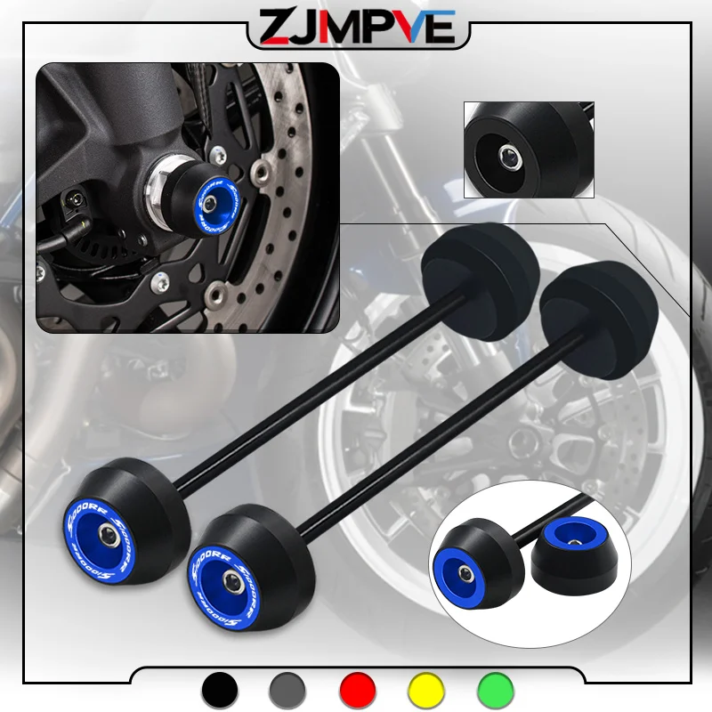Nový motocykel zadný a predný kolesový nápravný vidlicový chránený chránič zrážok posúvača podložky Padá kolesa Falling Ochranné súpravy pre S1000RR S1000RR HP4