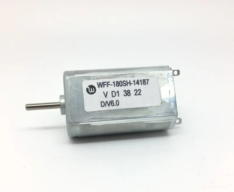Nový motor 180 kovový kefový motor DC 6V 5411 ot./min. Nízkorýchlostný krútiaci moment Veľký