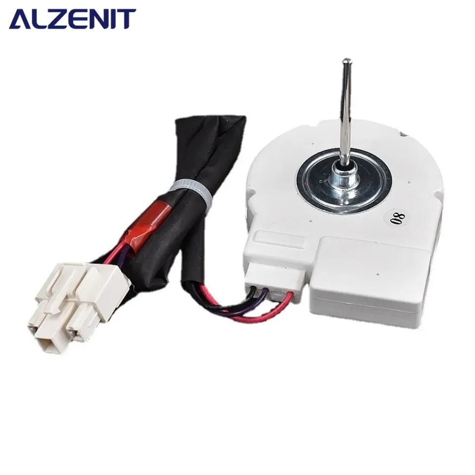 Nový motor chladiaceho ventilátora pre chladničku Midea 50240401000K DC 12V 4,5 W STREEPLAD MREZEZE STRÁNKY RADIATOR