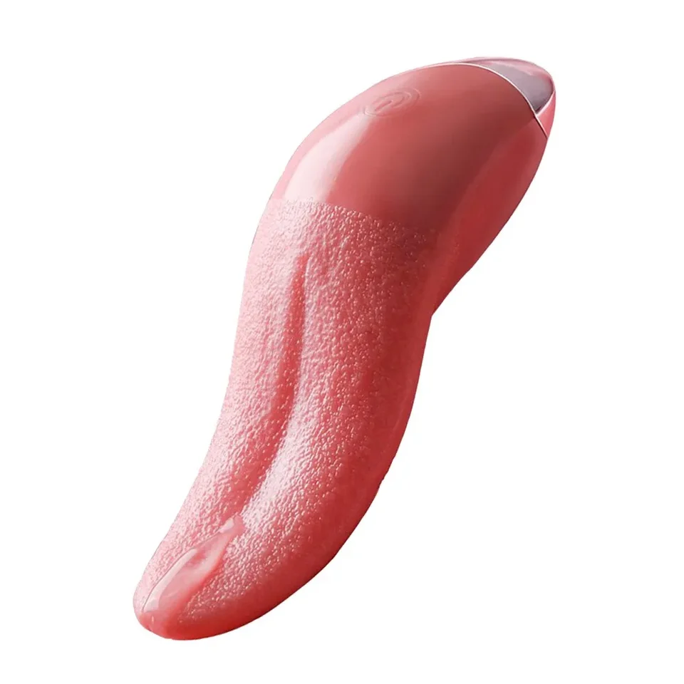 Nový mäkký jazyk Blowjob Licking Vibrátor pre ženy G-SPOT Clitoral Stimulator