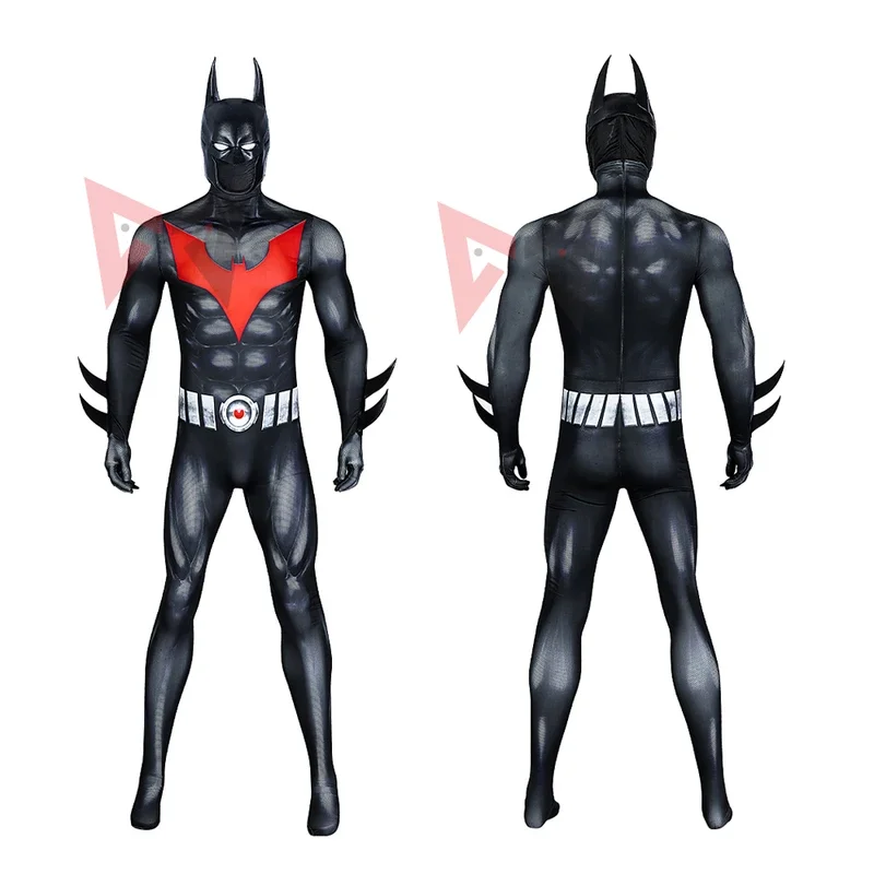 Nový Nightscream Batmaning Cosplay kostým čierna kombinéza kostým na mieru vyrobený