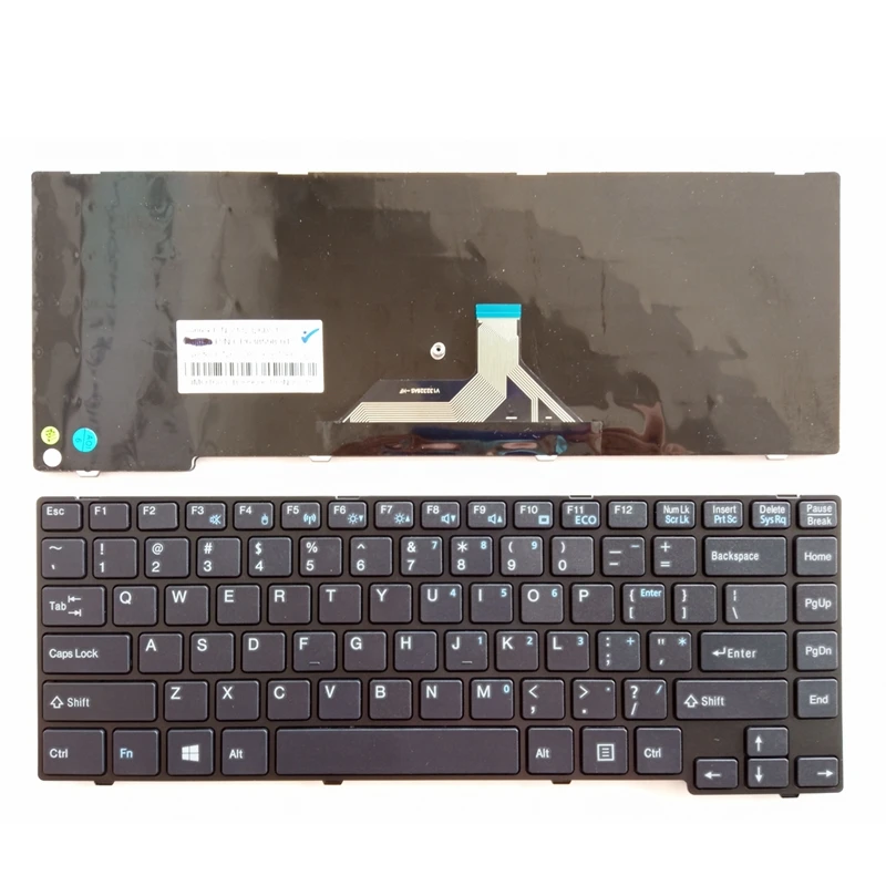 Nový notebook v USA Klávesnica pre Fujitsu LifeBook CP638598-01 V132326BS1 UH55/M UH574 UH554 UH572 UH55 QWERTY