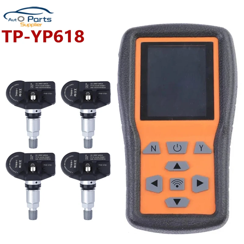 Nový nástroj TPMS TPMS Senzory Programovanie Aktivujte Skontrolujte RF Key Key FOB Monitorovanie tlaku Systém automatického testera Detekto
