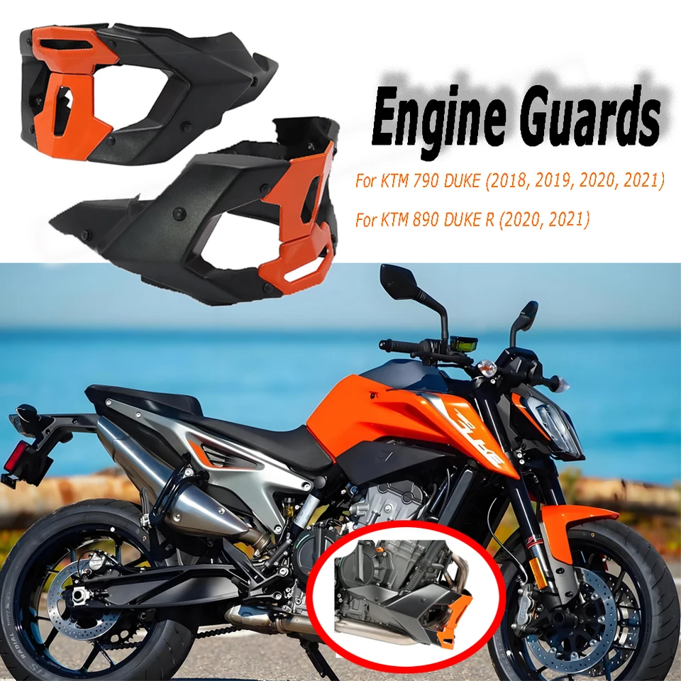 Nový ochranný kryt krytu predného motocykla Spoiler Príslušenstvo pre 790 Duke 2018-2021 2020 2019 pre 890 Duke R 2020 2021