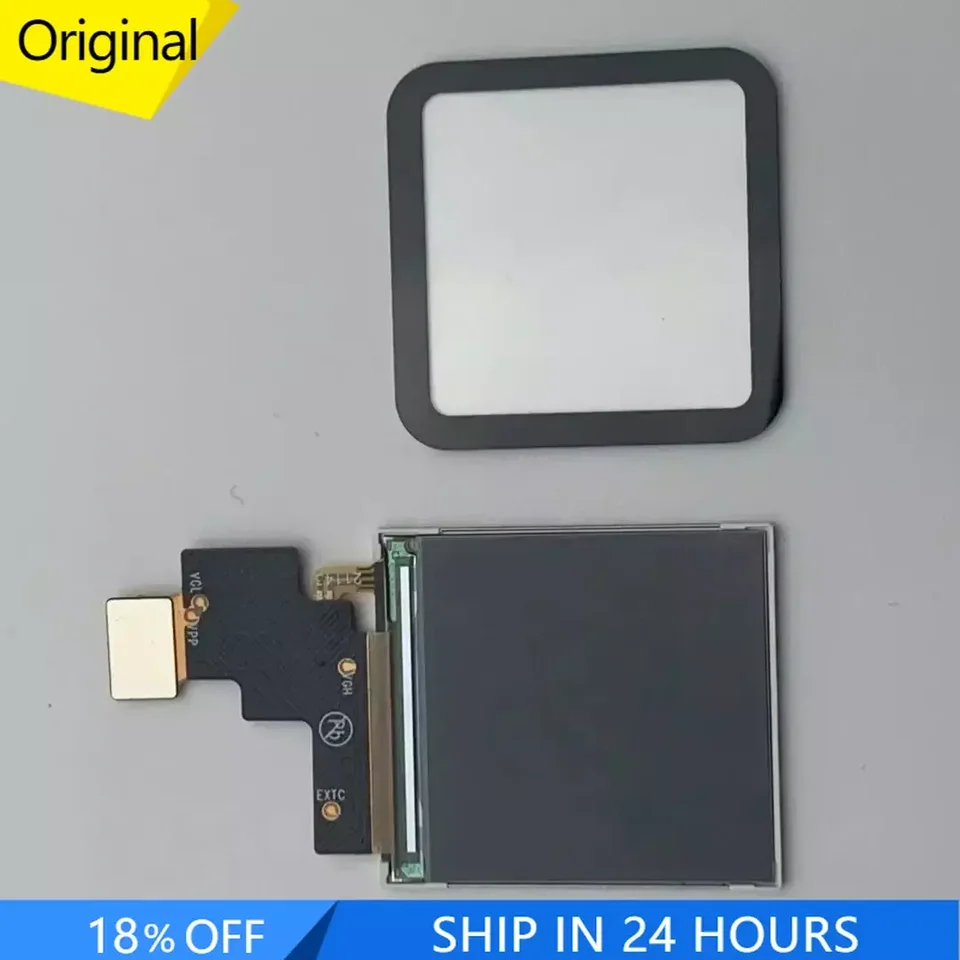 Nový originál pre GoPro Hero9 Hero 9 Black Camera Parts Small Front LCD obrazovka +sklo obrazovky s lepiacou páskou