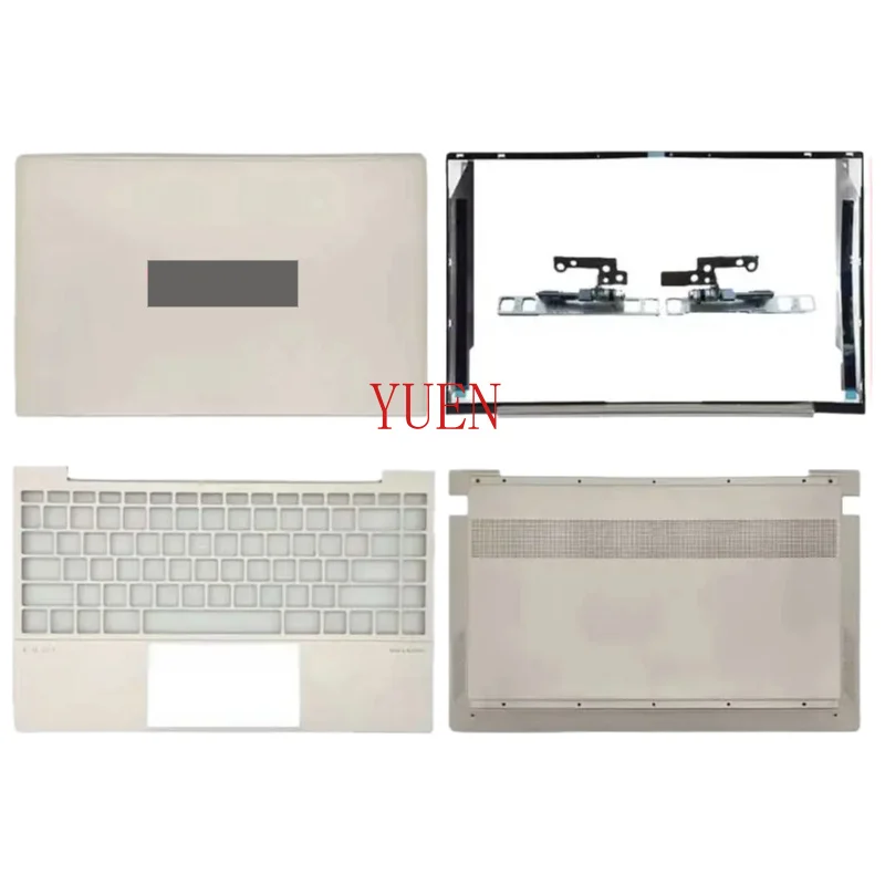 Nový originál pre HP Envy 13-BA 13T-BA TPN-C145 NAPOŽITÝ LAPTOP LCD Zadný kryt predného rámu Upper Palmrest Spodný puzdro Klávesnica Hinges Gold