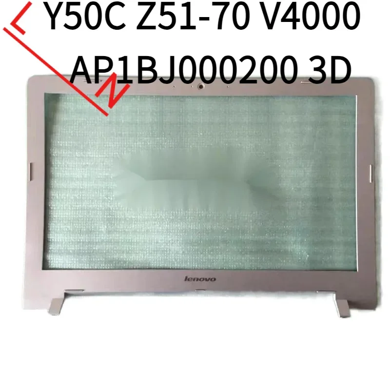 Nový originál pre Lenovo Y50C Z51-70 V4000 LCD predný rámčekový kryt AP1BJ000200 3D Series Camera nie je podporovaný