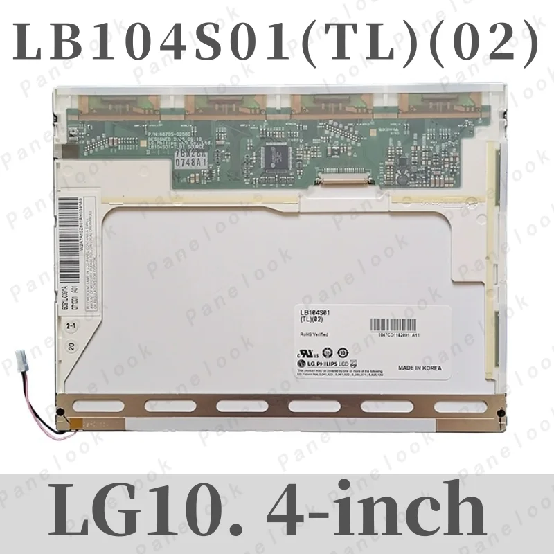 Nový originálny 10,4 palca LB104S01-TL01 LB104S02-TL02 LB104S01 TL01 TL02 Industrial A GRADE A LCD PANEL DISPIFER