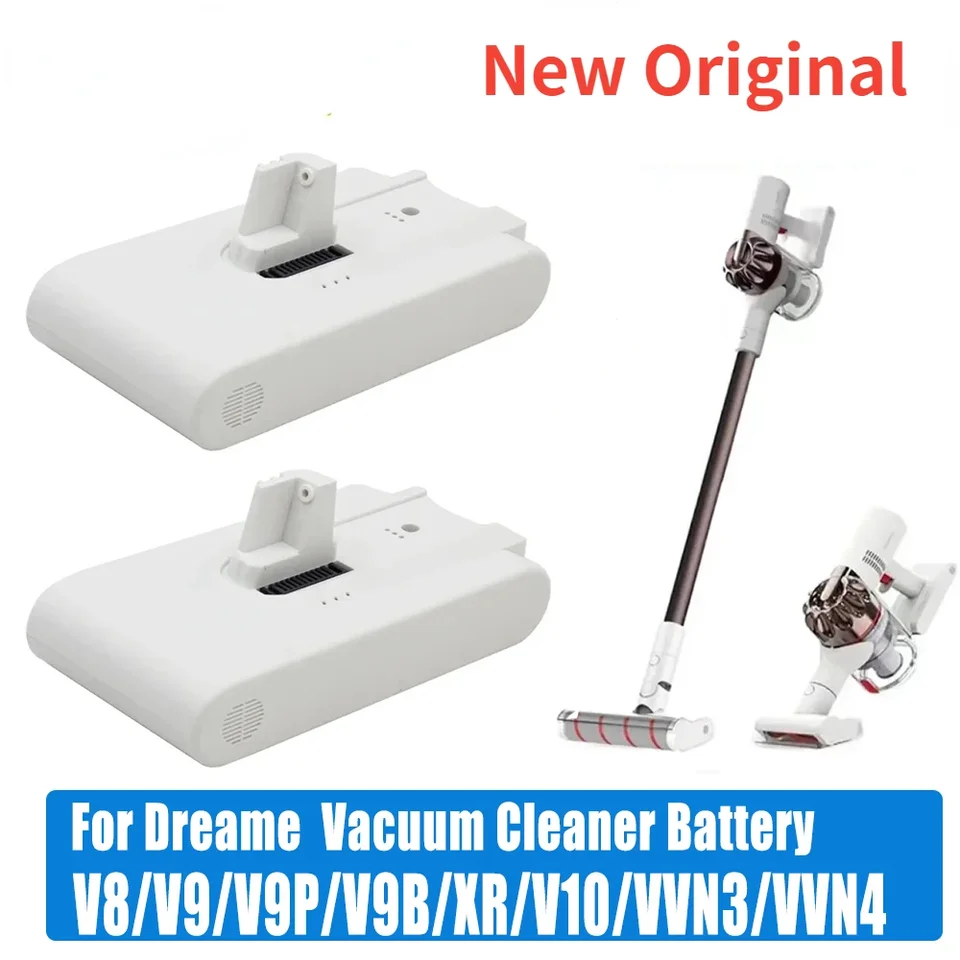 Nový originálny 25,2V 5000 mAh pre Xiaomi Dreame bezdrôtový vysávač V8 V9 V9P V10 VVN3 VVN4 VVN5 Výmena batérie Dreame