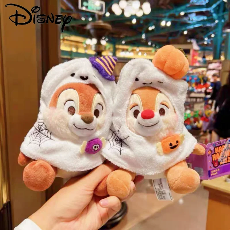 Nový originálny Disney Chip Dale Plush Toy Hray Kawaii Duch kostým prívesku Dolu Fanúšikov
