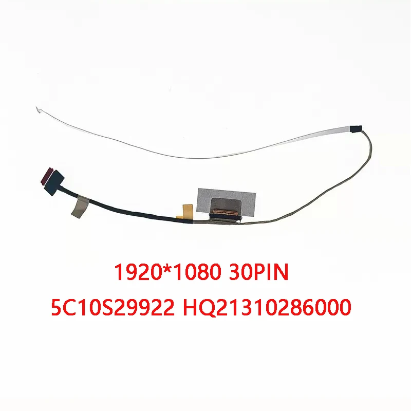 Nový originálny laptop LCD EDP FHD kábel pre Lenovo IdeaPad S540-15IWL S540-15IML 81NE NB8606 30PIN 5C10S29922 HQ21310286000