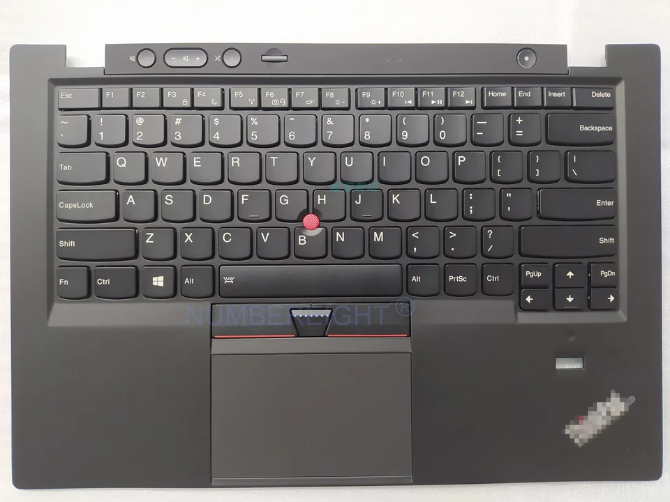 Nový Palmrest pre Lenovo ThinkPad X1 Carbon 1. Gen 2013 horný kryt horný puzdro US Klávesová klávesnica podsvietená touchpad 00HT000 00HT038