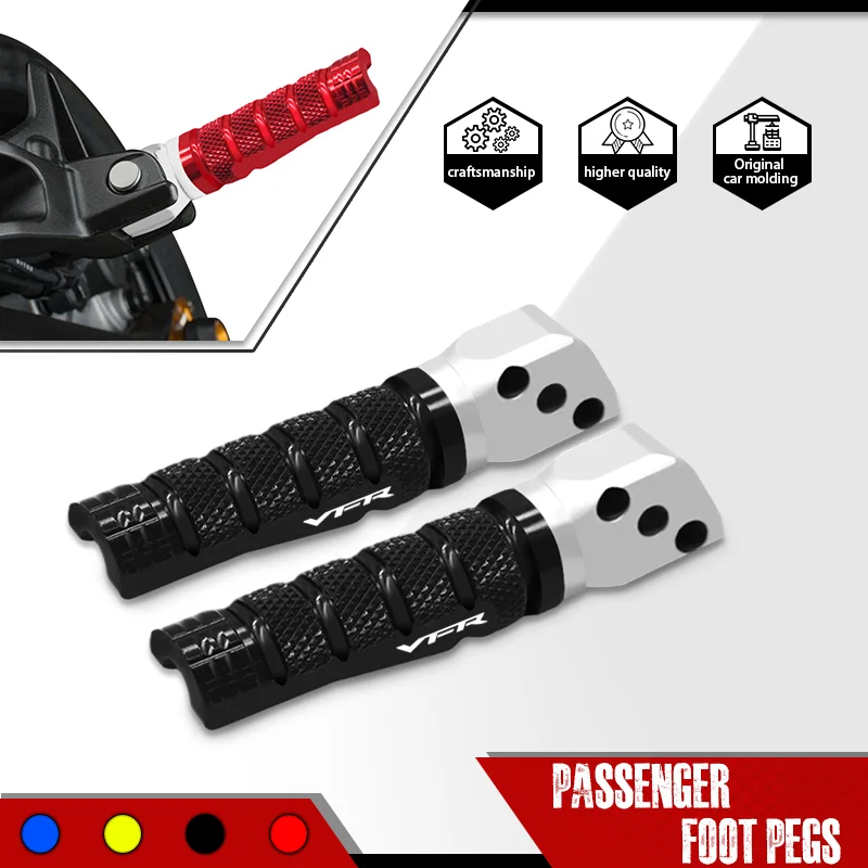 Nový pedál ľavej a pravej nohy pre pedál VFR800 VFR 750/R VFR800F Motocykel CNC dielov zadných cestujúcich Footrest Footpegs Footrest Footrest