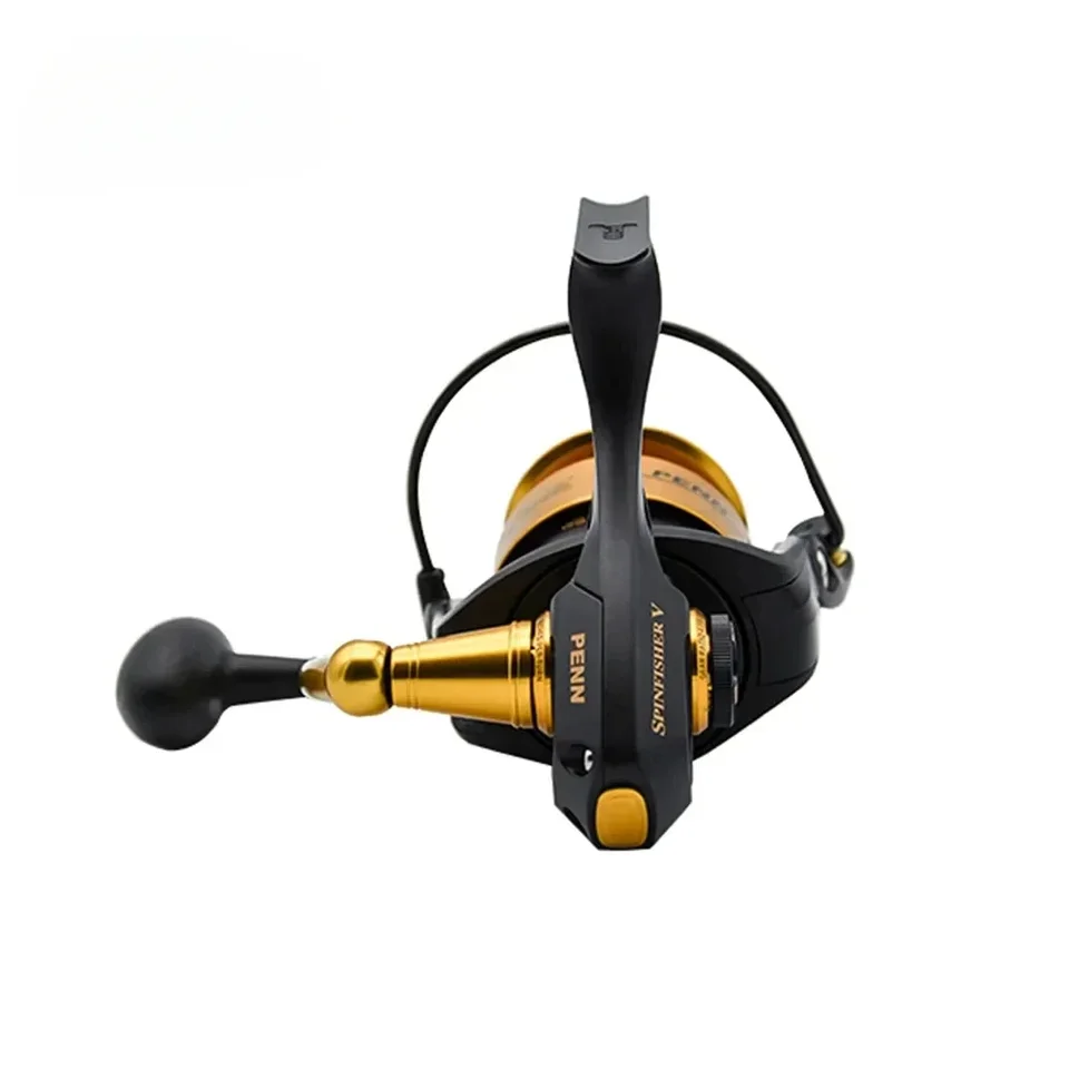Nový Penn Spinfisher V SSV3500-10500 Spinning Fishing Navice 6BB Full Metal System Boat Spinning navijak Makaralar Pesca Wheel