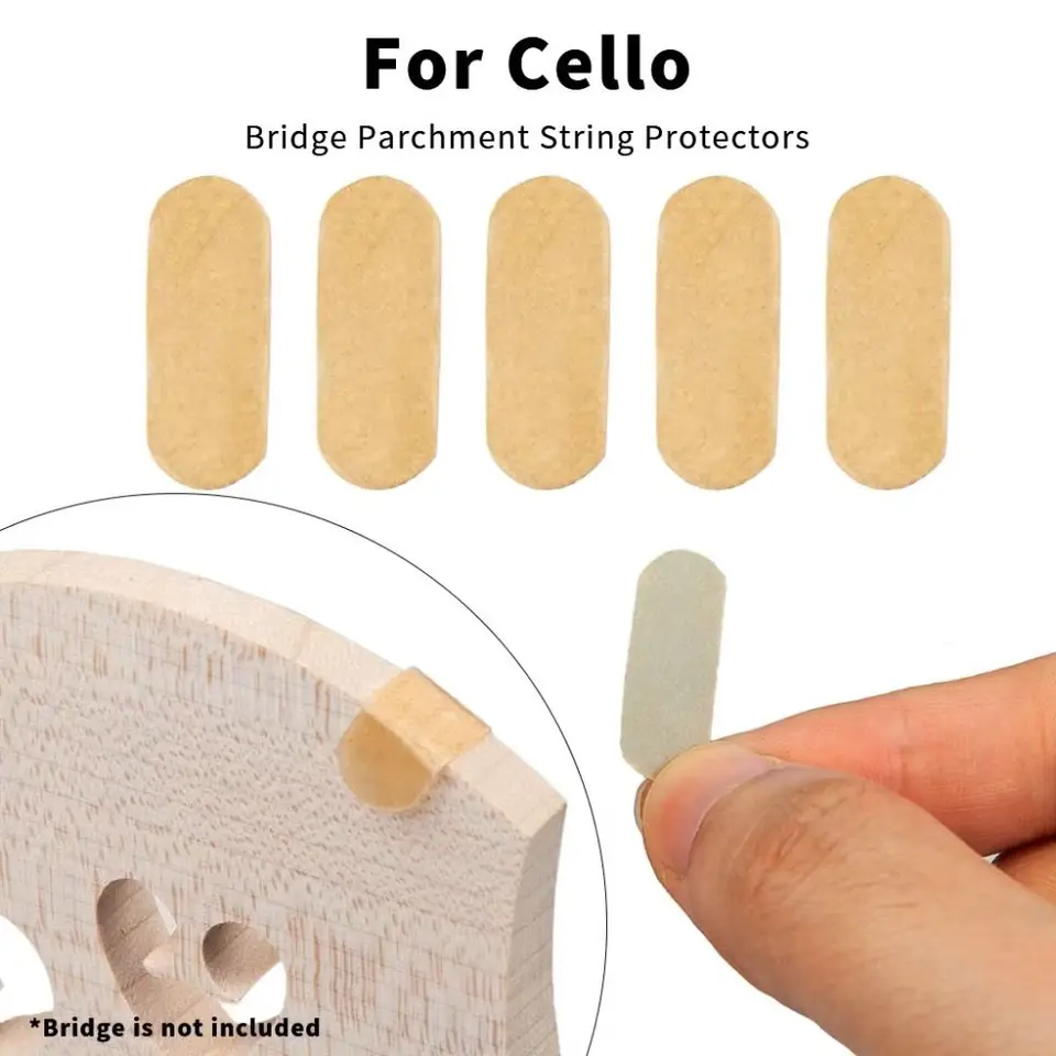 Nový pergamen Cello Bridge 5/10ks