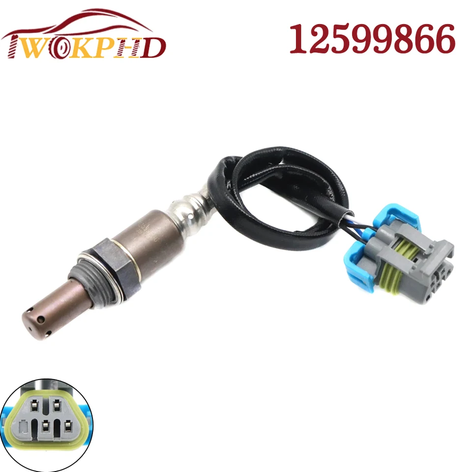 Nový pomer vzduchového paliva Lambda O2 kyslíkový senzor 12599866 pre GMC Sierra Yukon Chevy Tahoe Avalanche Express Silverado Subrban 06-15