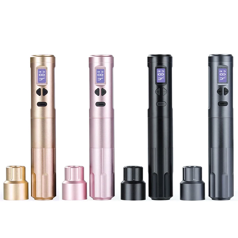 Nový profesionálny K6003 káblové bezdrôtové režim Dual Mode Tattoo Pen Duté pohárové poháre Mookoeup Tetovanie 3,5 mm