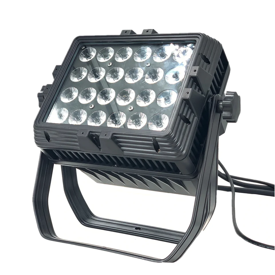 Nový príchod !! IP65 Disco dekorácia nástenné umývacie svetlo 24x18W RGBWA UV 6in1 STADESHER WATESHER LIGHT WATEPOROF RGBWA UV LED WELSHER WASHER WASHER