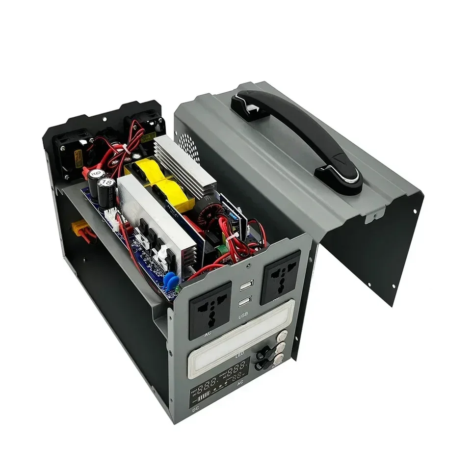 NOVÝ príchod krytu vonkajšej elektrárne bez batérie LifePo4 Ochrana batérie PCBA BMS Systém na správu batérií