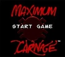 Nový príchod maximálny karnage 16 bitovú hernú kartu MD pre Sega Mega Drive pre Genesis