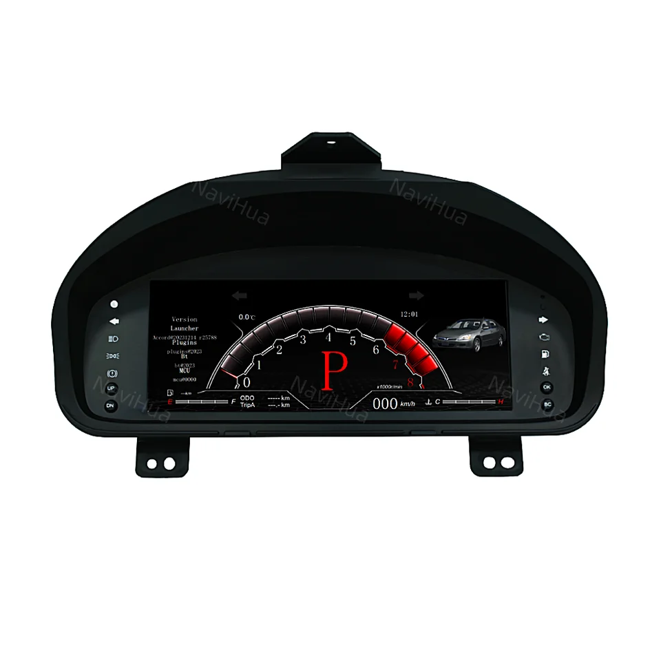 Nový príchod pre Honda Accord 2003 2007 CAR Digital Cluster Auto LCD Dashboard Screen Schadopeter Virtuálny aktualizácia kokpitu monitor