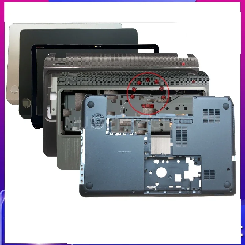 Nový prípad pre HP Envy M6 M6-1000 Pavilion M6-1045DX M6-1001 1125DX 1035 TOP LCD VEKA ZADNÉ/BRESEL/PALMREST HOUNT/BOUNT