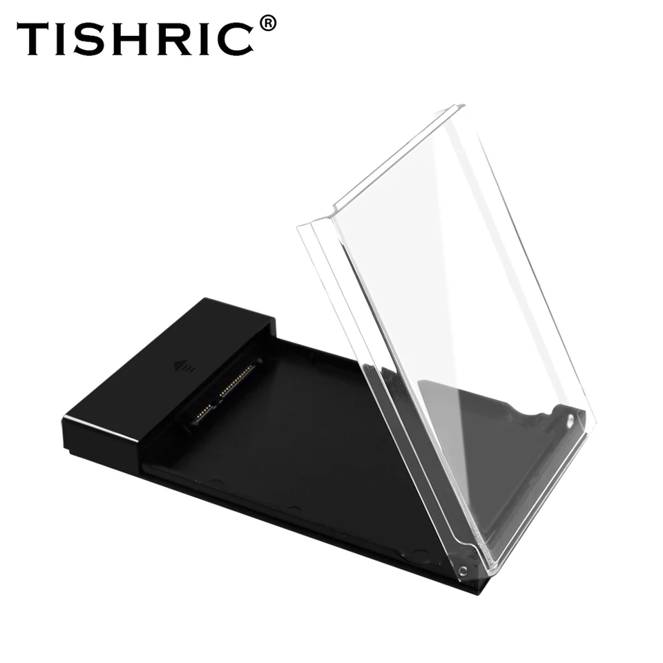 Nový puzdro na pevný disk 2,5 palca HDD Case Optibay Externý pevný disk HDD Box USB3.0/Typ C 2nd SDD Caddy Pevné puzdro