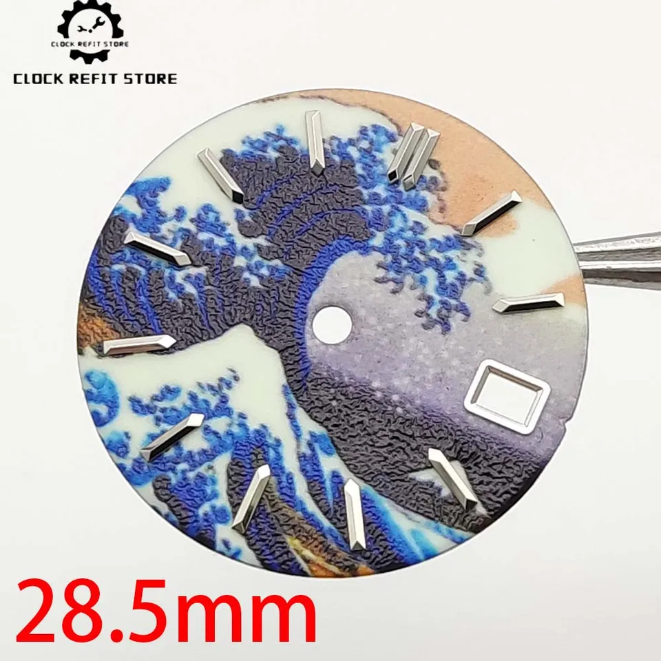 NOVÝ PÁNSKÝ NH35 DIAGROVÝ DODATOK, 28,5 mm plné svetelné zobrazenie kalendára
