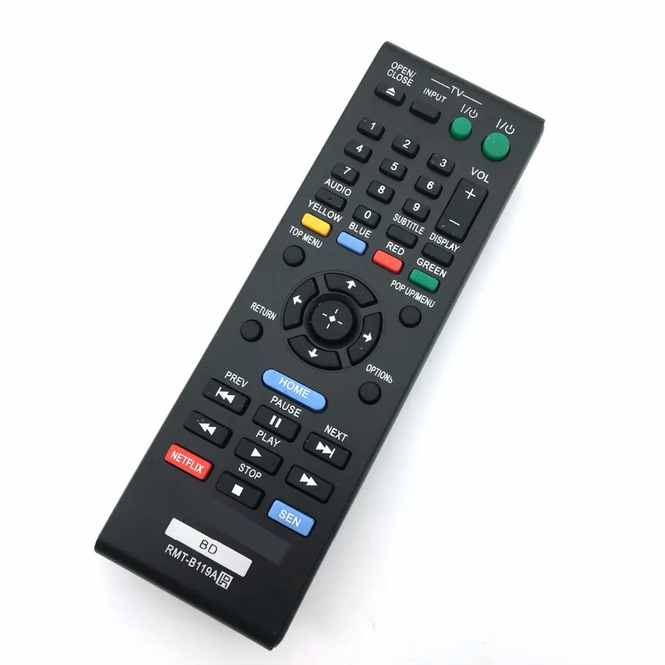 Nový RMT-B119a Nahraďte diaľkové ovládanie pre Sony Blu-ray DVD prehrávač BDP-BX310 BDP-BX510 BDP-S580 DP-BX510 BDP-BX59 BDP-BX39