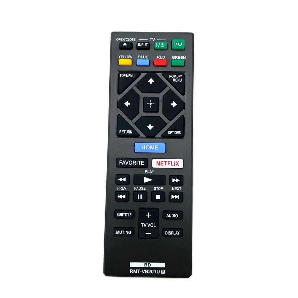 Nový RMT-VB201U Nahradený diaľkový ovládač pre spoločnosť Sony Blu-Ray RMT-VB100U BDP-BX350 BDP-BX550 BDP-BX650 BDP-S1500 BDP-S2500 BDP-S2900 BDP-S3500