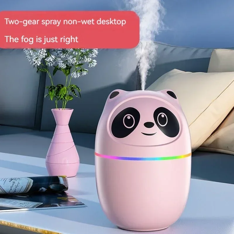 Nový roztomilý domáci medvedík USB zvlhčovač domácej spálne kancelária aromaterapia éterický olej Mini zvlhčovač darček Essential Home Office