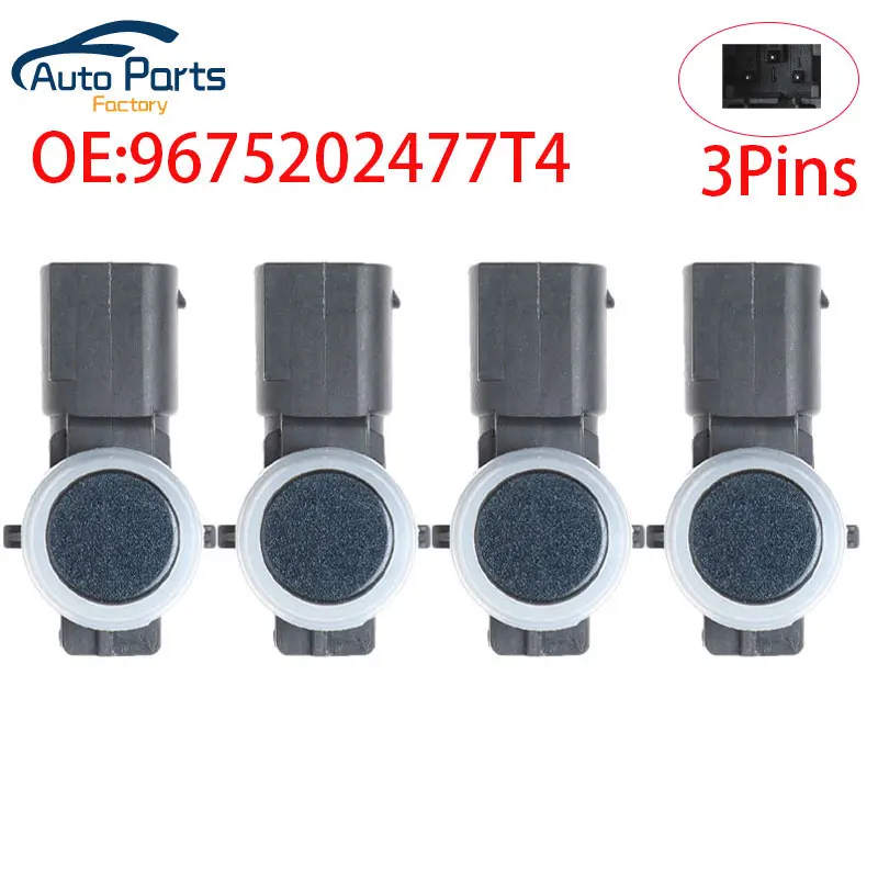 Nový senzor parkovania PDC pre Peugeot Citroen 208 307 308 508 2008 3008 Partner expert 9675202477T4 0263023086