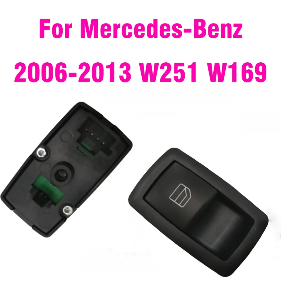 Nový spínač riadenia okna pre Mercedes-Benz 2006-2013 W251 W169 W245 X164 W164 SPÍNAJTE SPÍNA OEM A2518200510