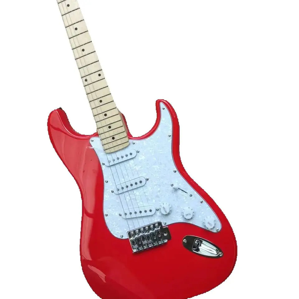Nový Stratocast-er St 22 Elektrický gitarový lak, klonová farba prstov po gritách gitary na sklade