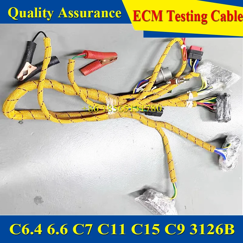 Nový testovací kábel ECM pre kontrolu Caterpillar Inspection Pojovací zväzok C6.4 6.6 C7 C11 C15 C9 3126B Diagnostický detekčný postroj