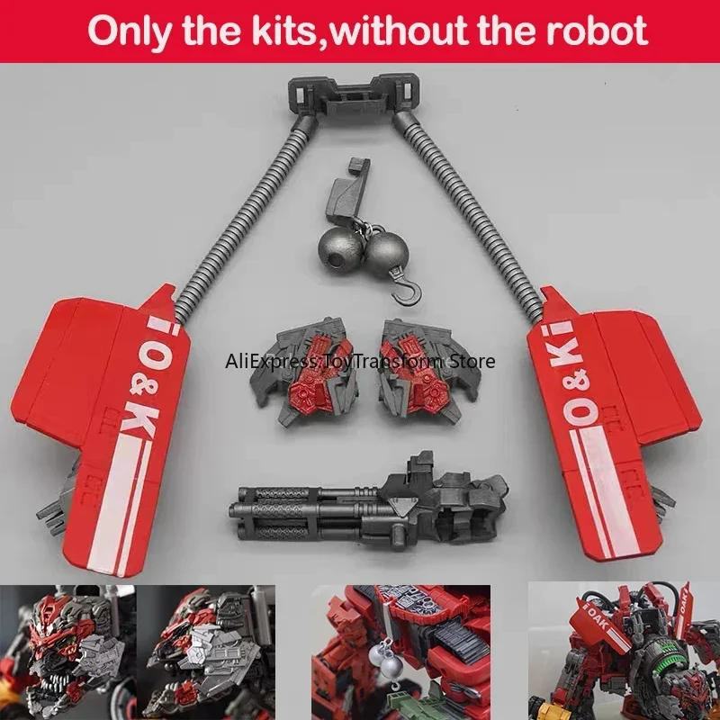 Nový Tim Design Iron Ball Mixmaster Weapon Weapon Addsracie Kit pre Transformers Studio Series SS Devastator Action Figure